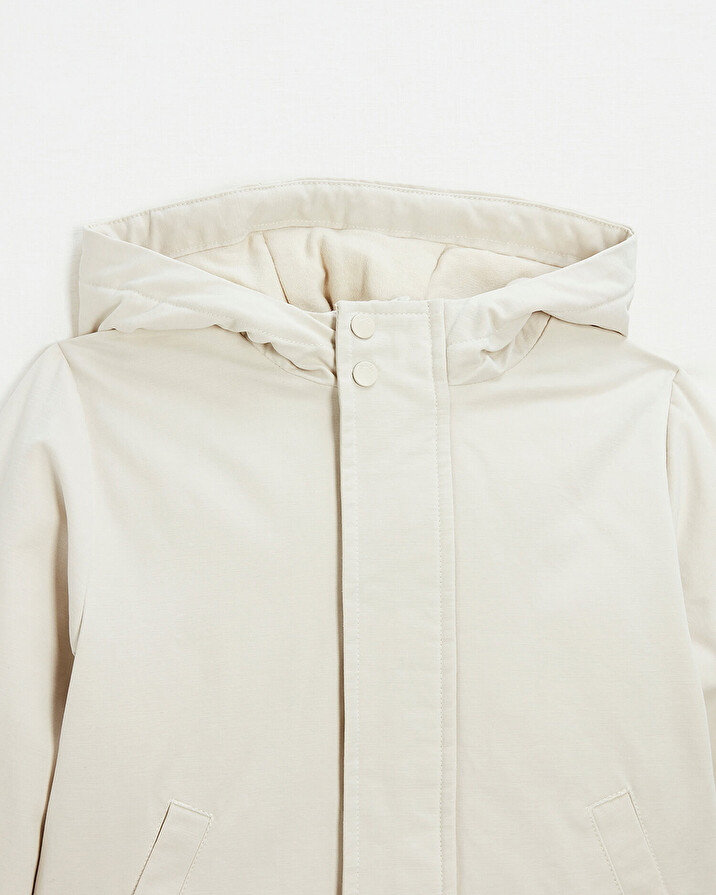 Water-repellent parka Natural color Natalys