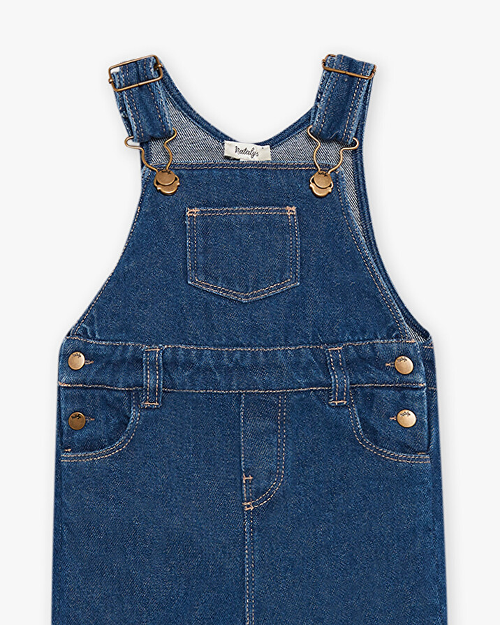 Long denim overalls Blue denim  Natalys