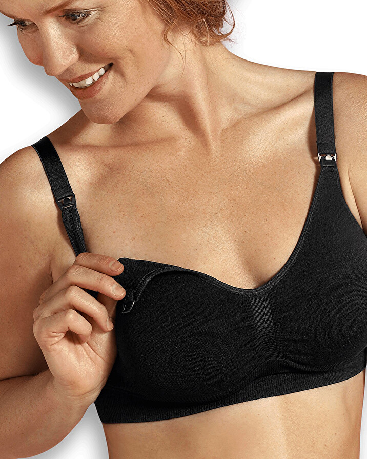 Nursing bra Black color  Carriwell