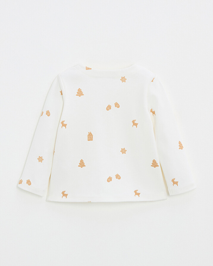 Printed long-sleeved t-shirt Cookie print  Natalys