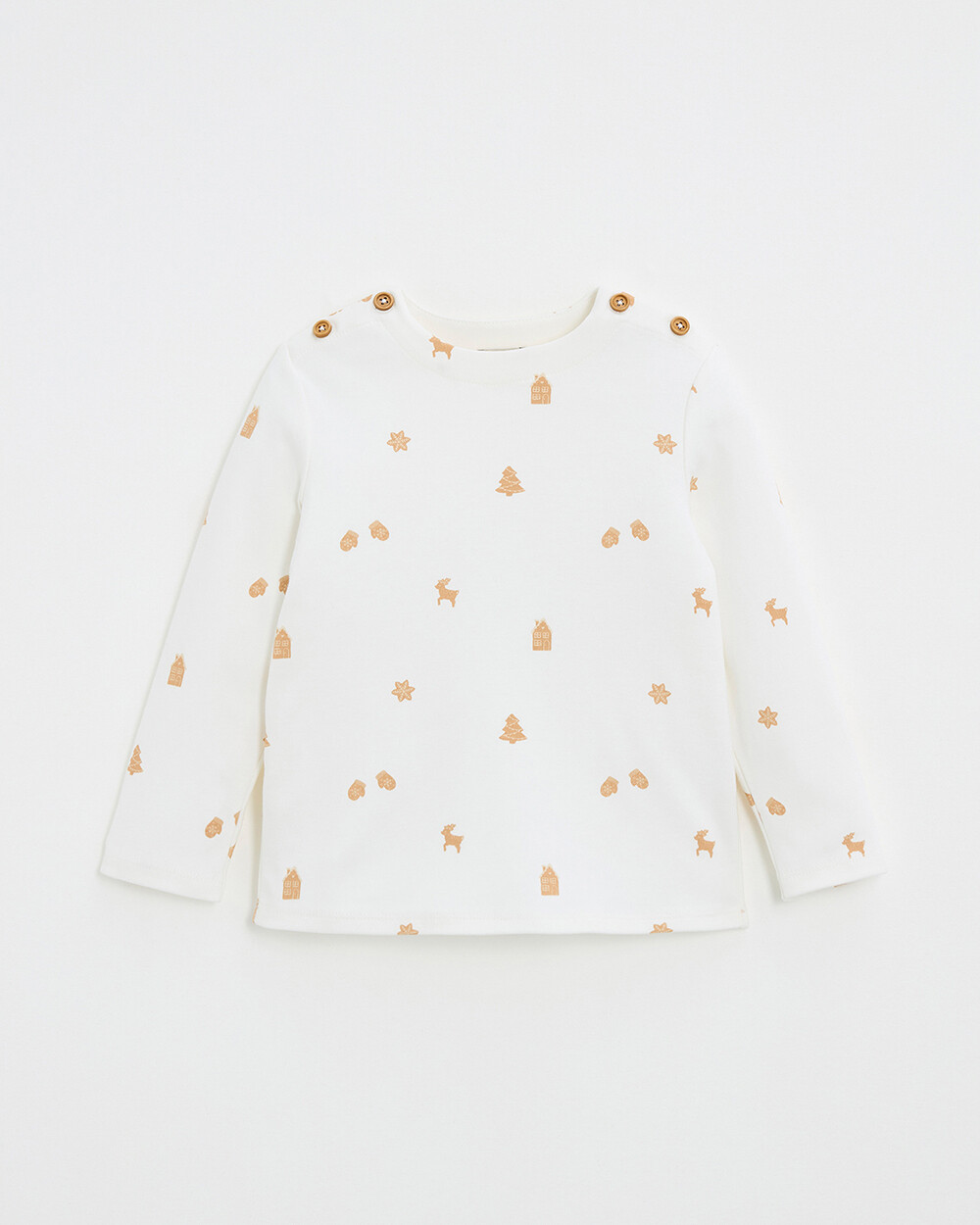 Printed long-sleeved t-shirt Cookie print  Natalys