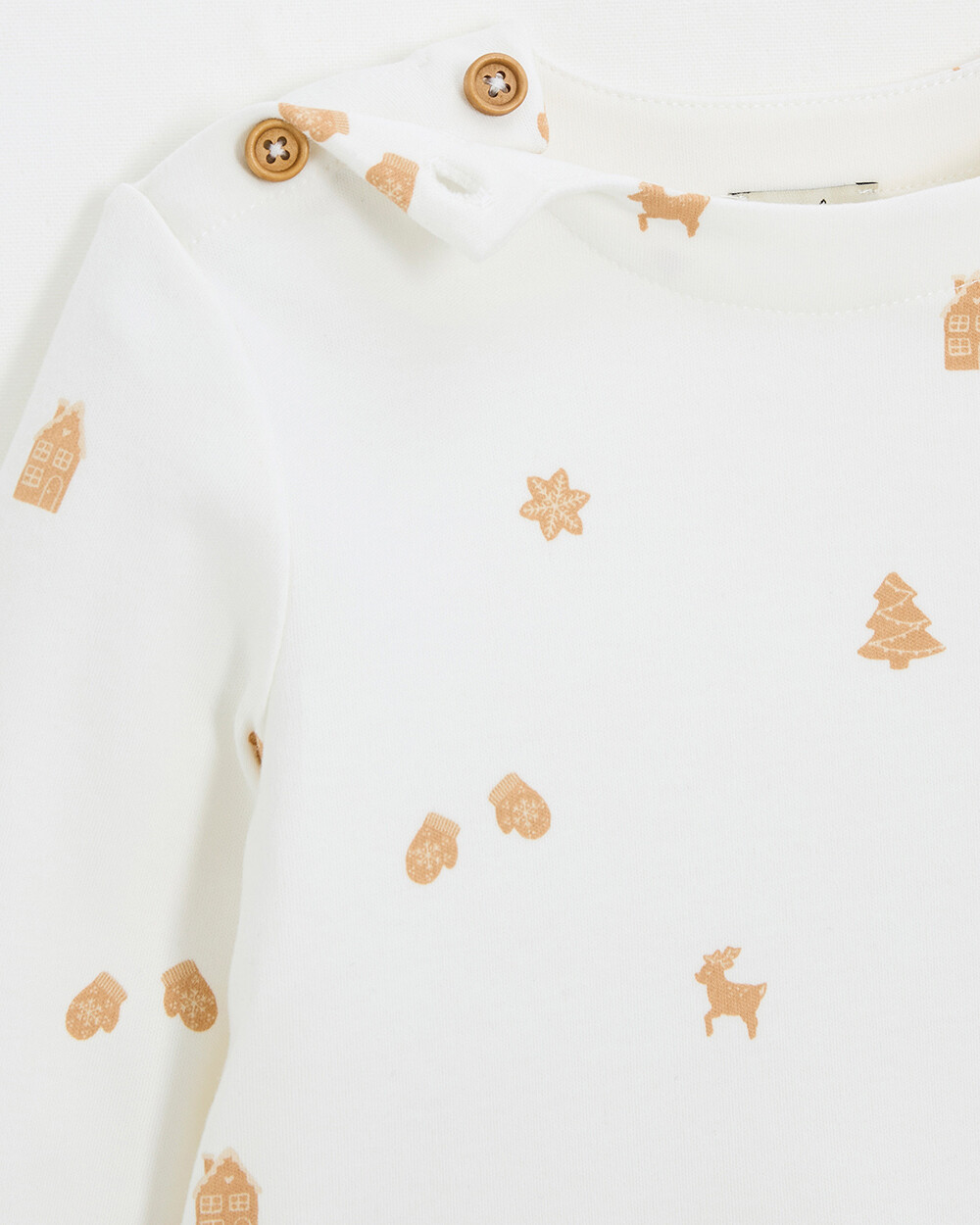 Printed long-sleeved t-shirt Cookie print  Natalys