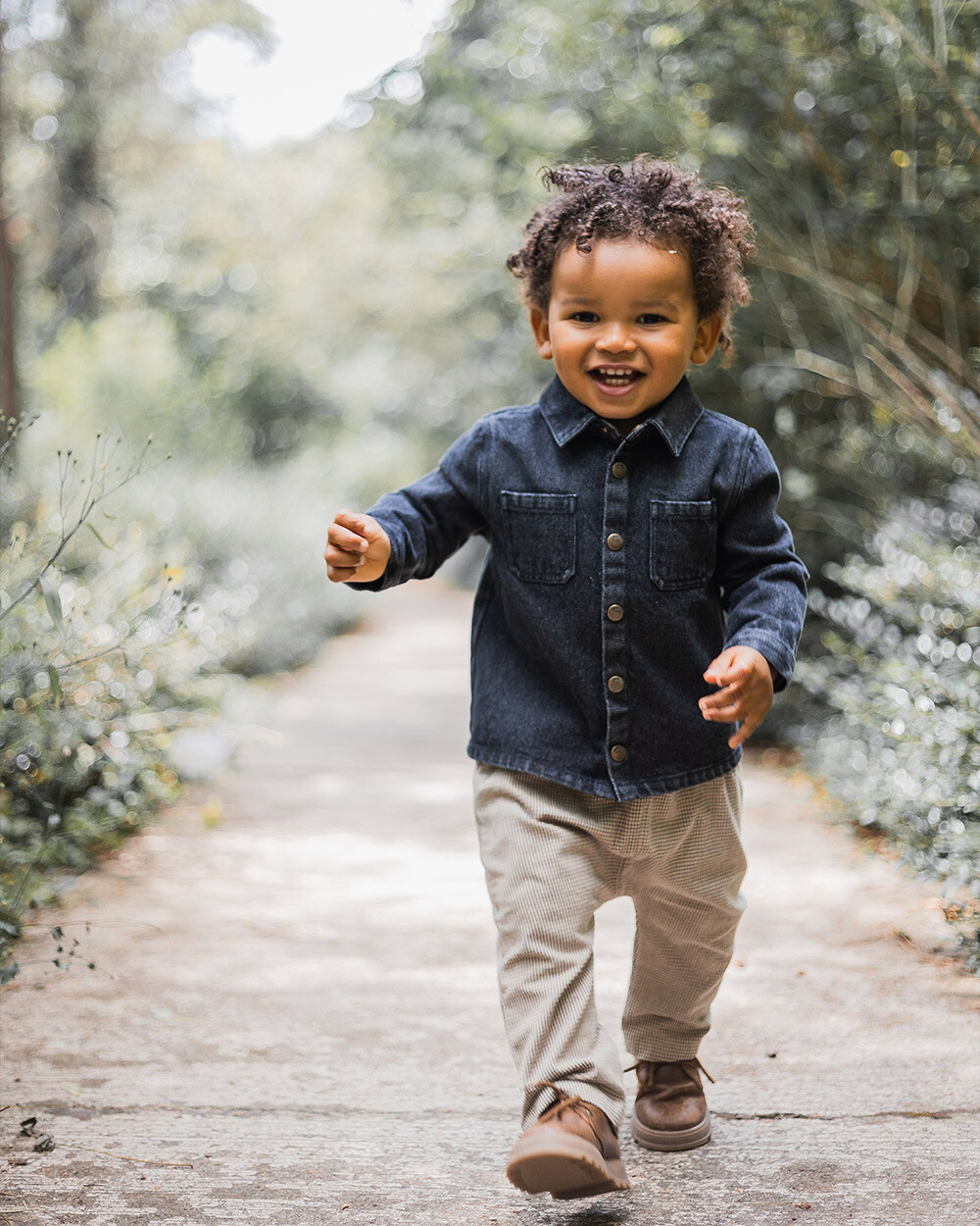 Denim shirt Charcoal gray color  Natalys