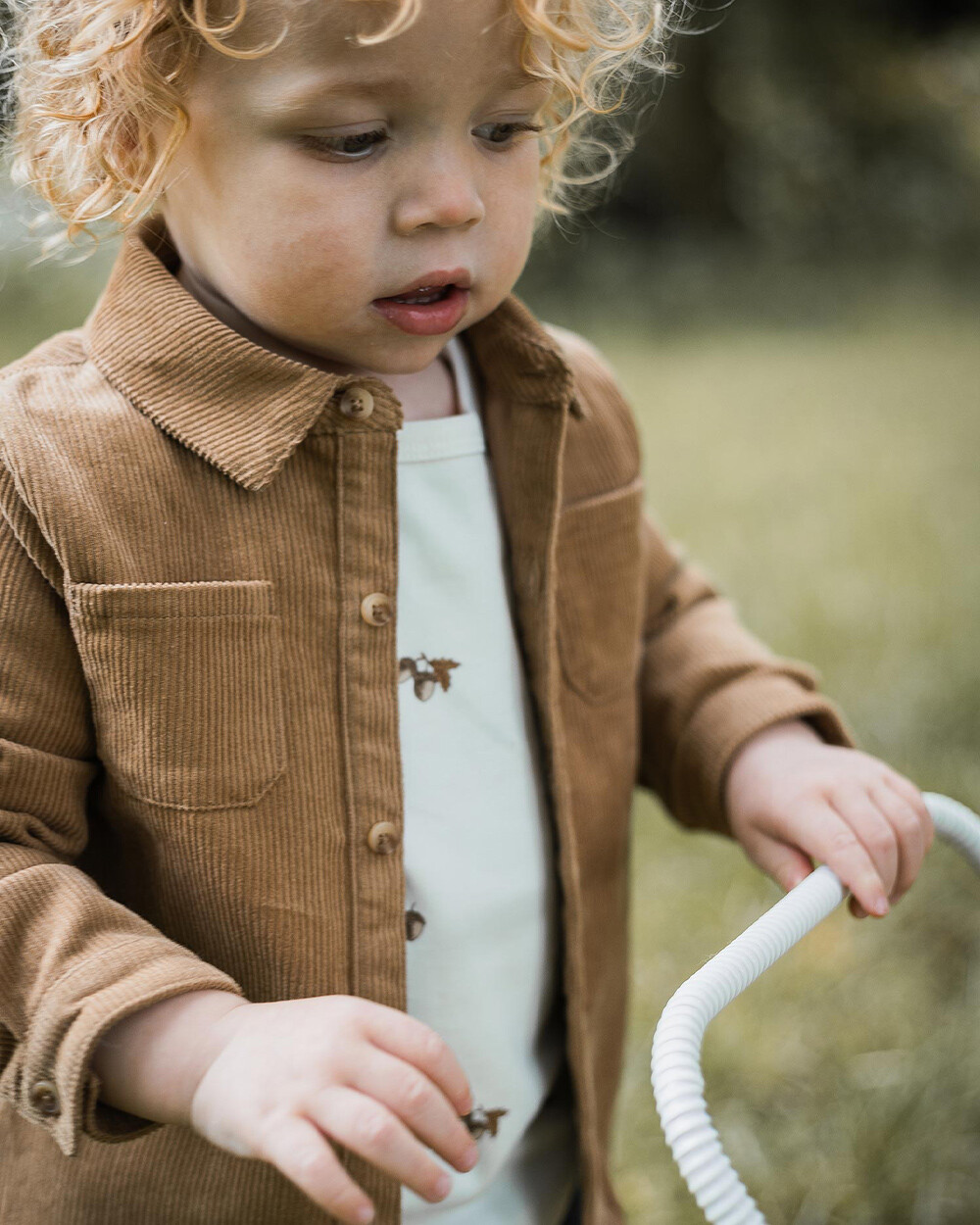 Corduroy shirt Caramel color  Natalys
