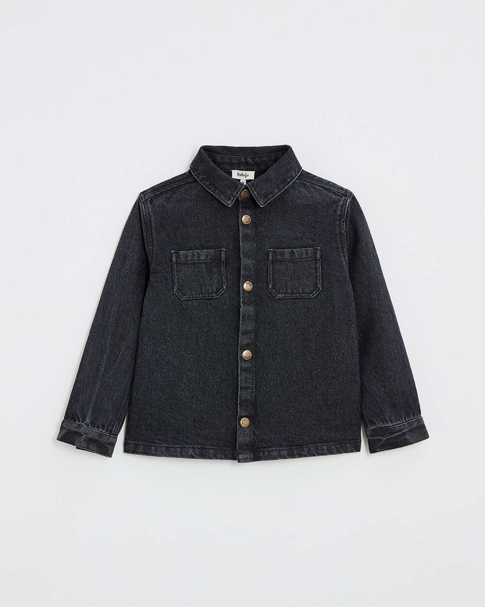 Denim shirt Charcoal gray color  Natalys
