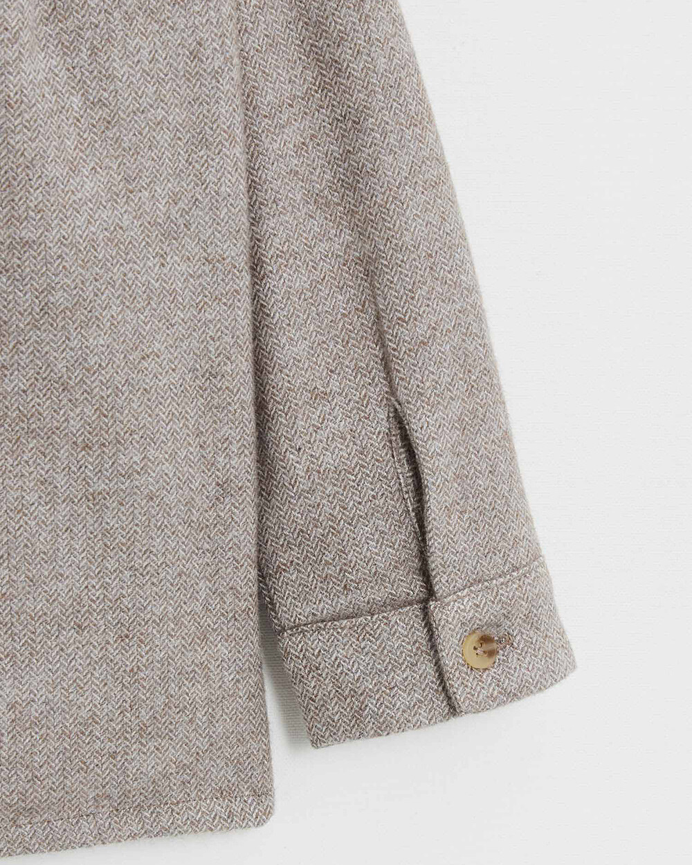 Flannel shirt Beige color  Natalys