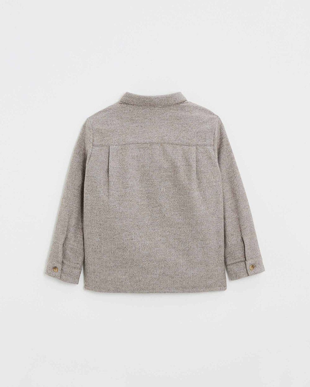 Flannel shirt Beige color  Natalys
