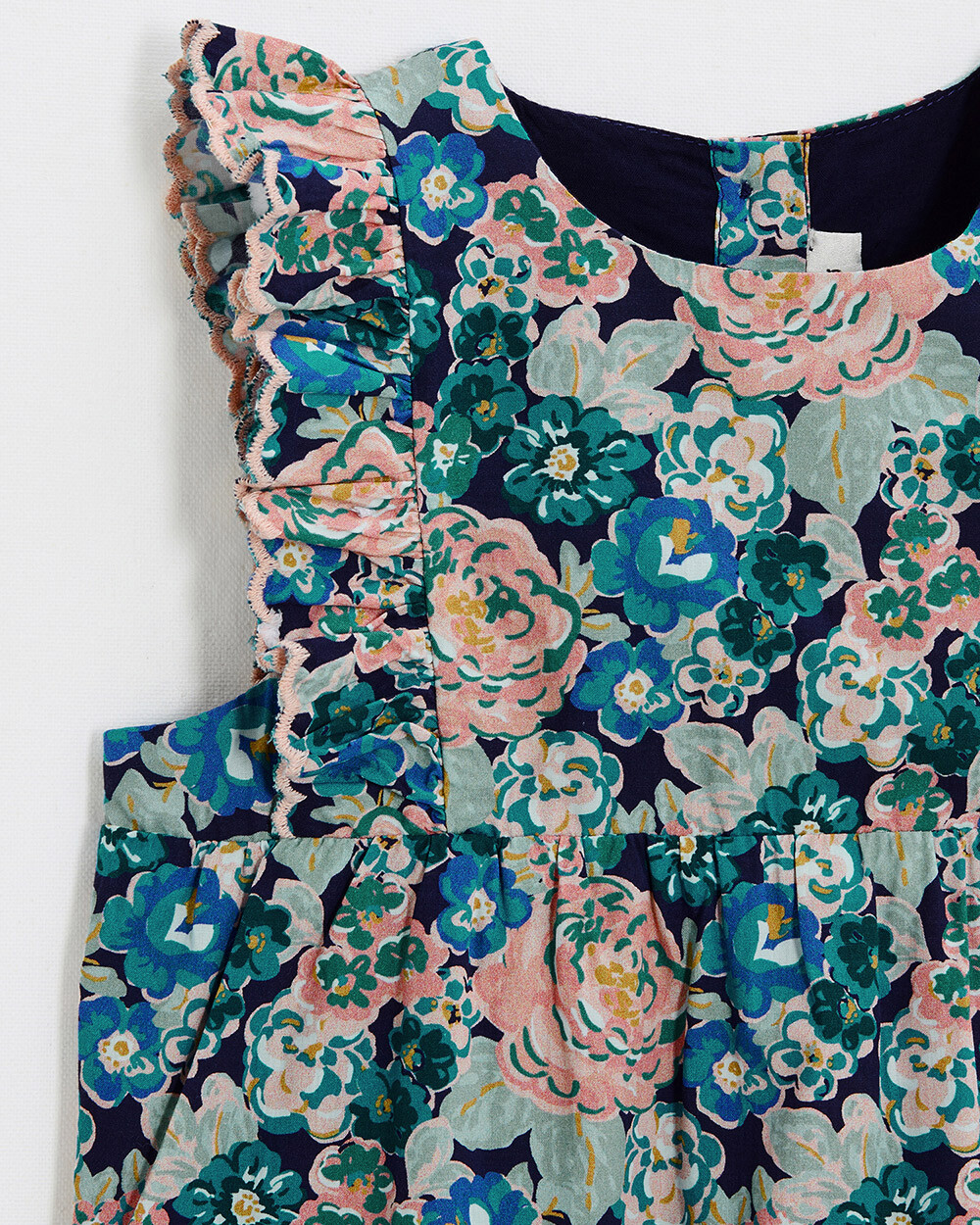Printed jumpsuit Large flower print  Natalys