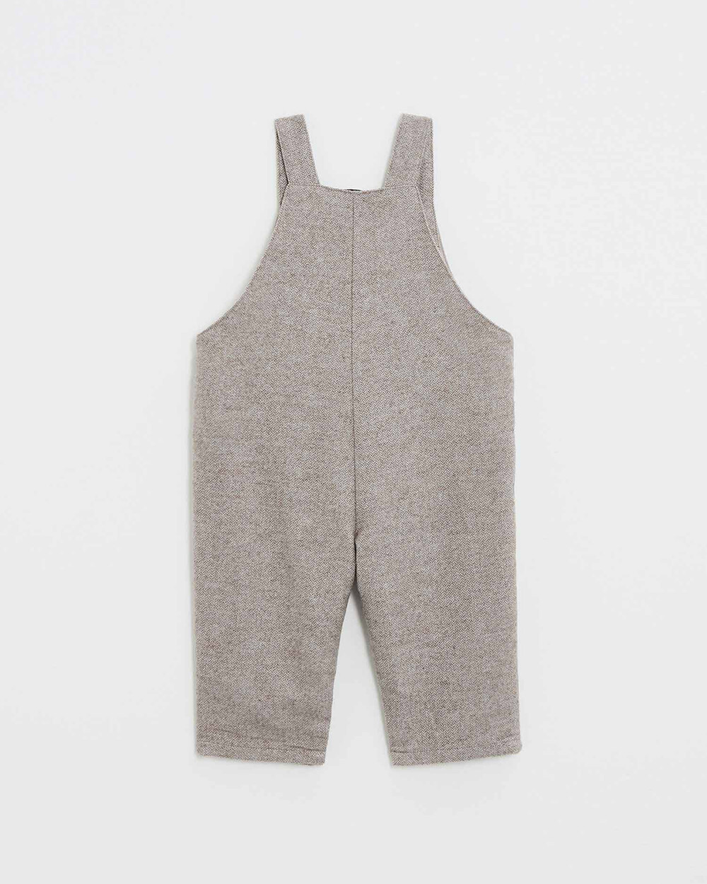Flannel overalls Beige color  Natalys