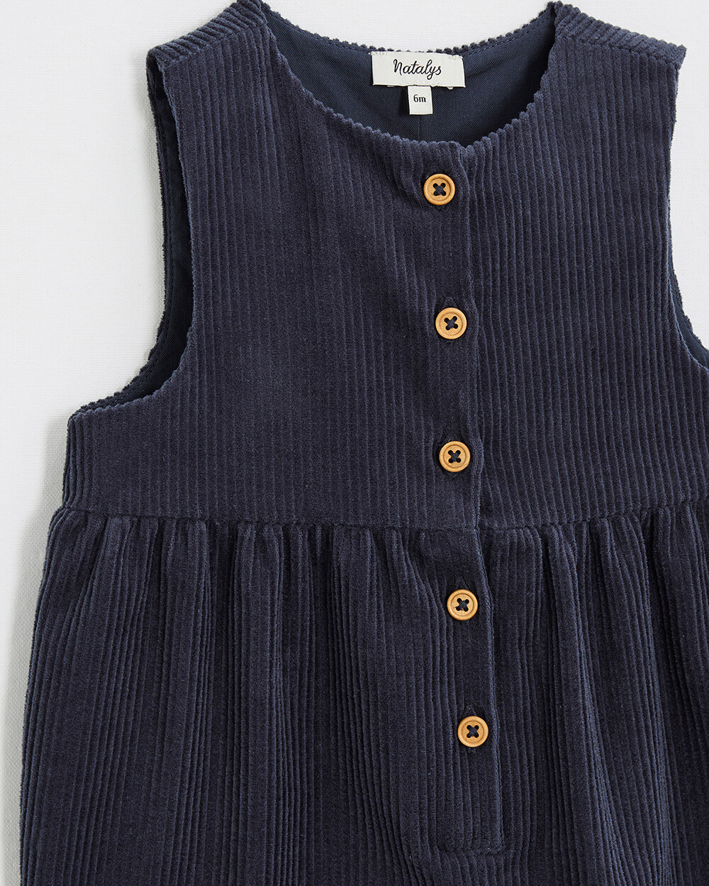 Velvet jumpsuit Night blue color  Natalys