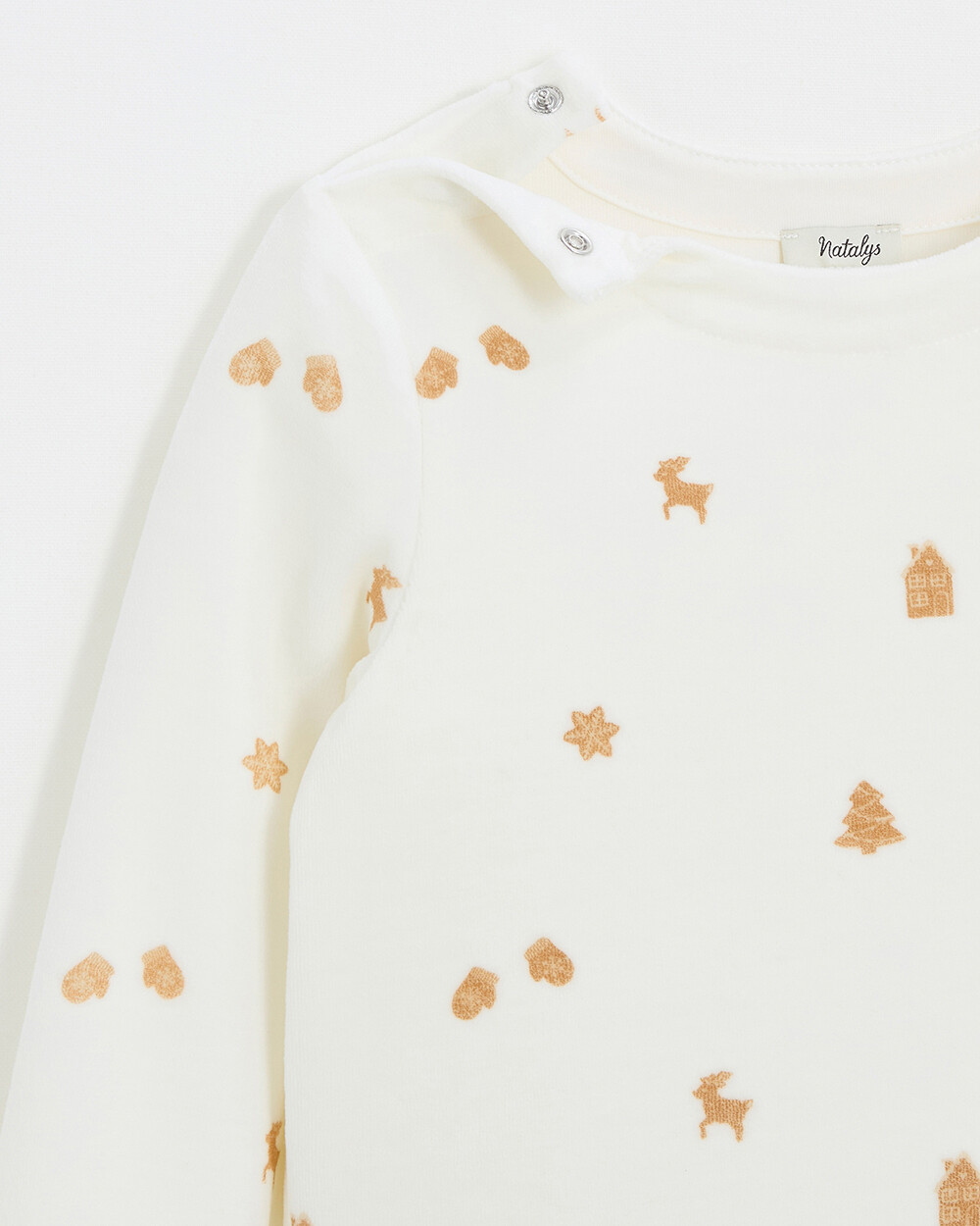 Two-piece printed pajamas Cookie print  Natalys