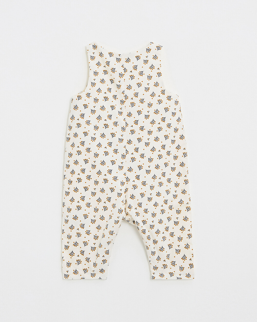 Corduroy jumpsuit Gold button print Natalys