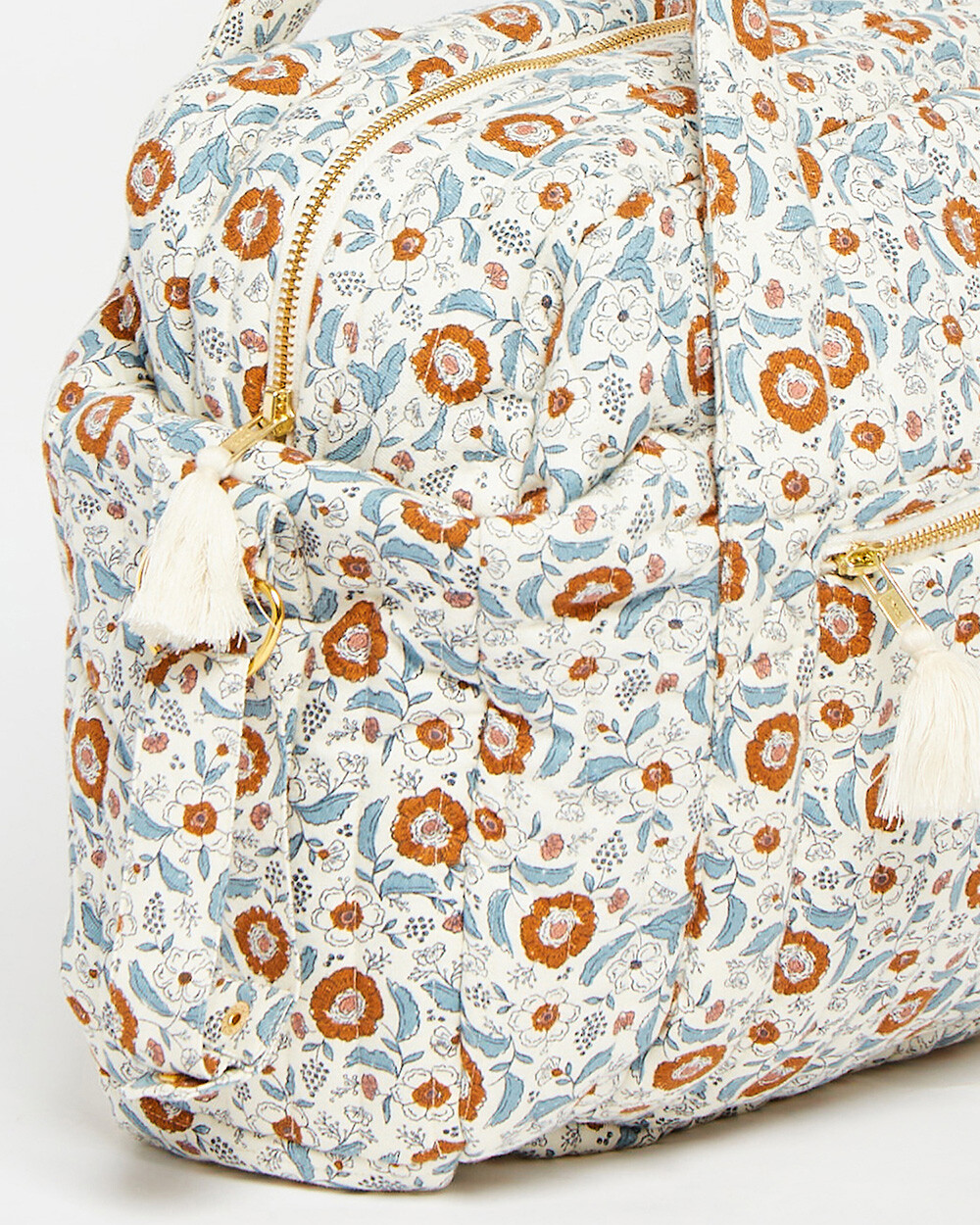 Floral print diaper bag Folk flower print  Natalys