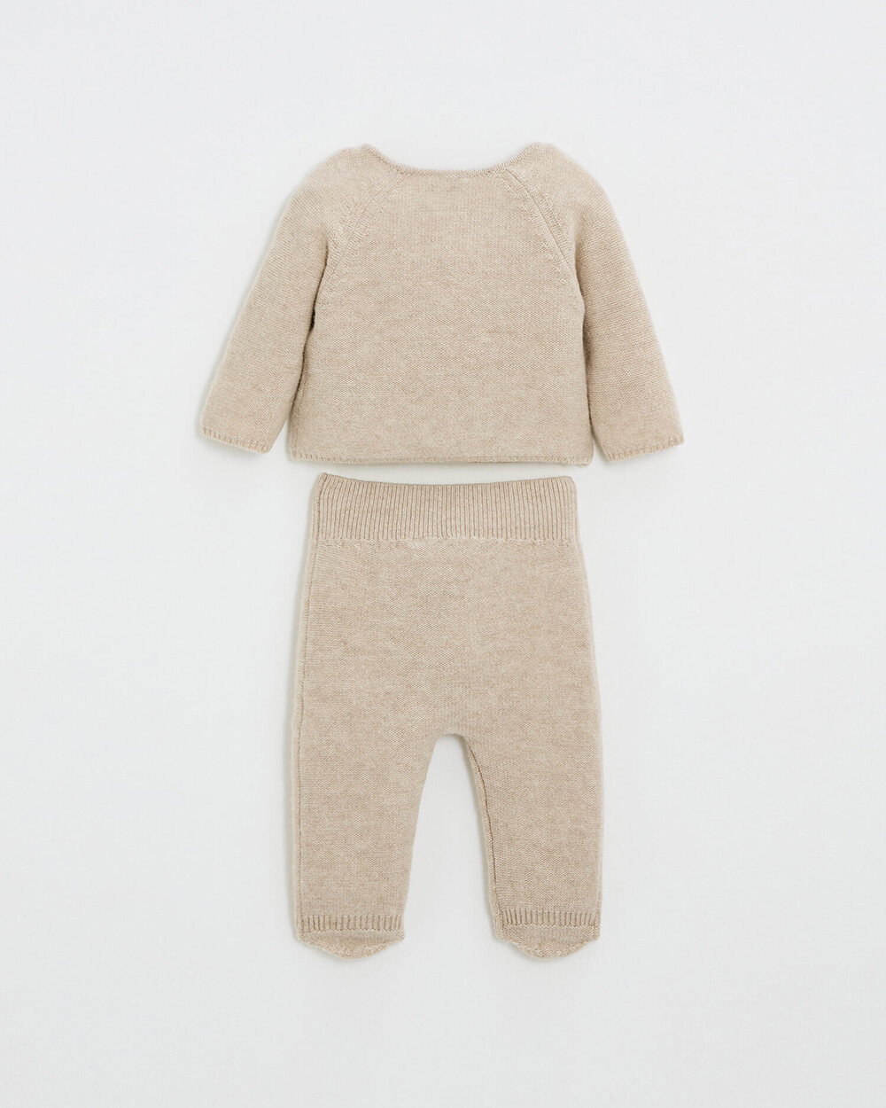 Merino wool set Color Beige  Natalys