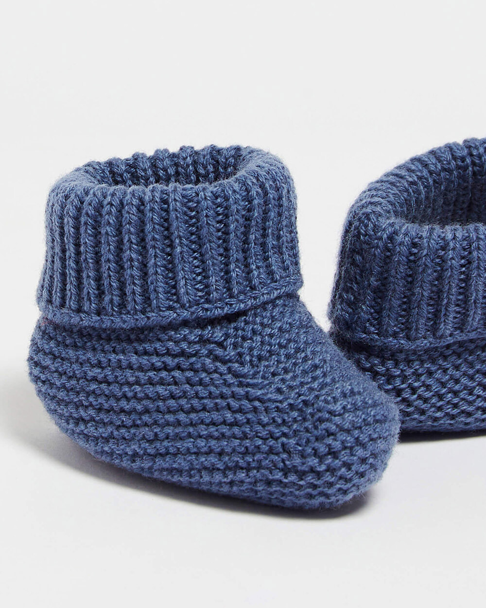 Merino wool slippers Blue color  Natalys