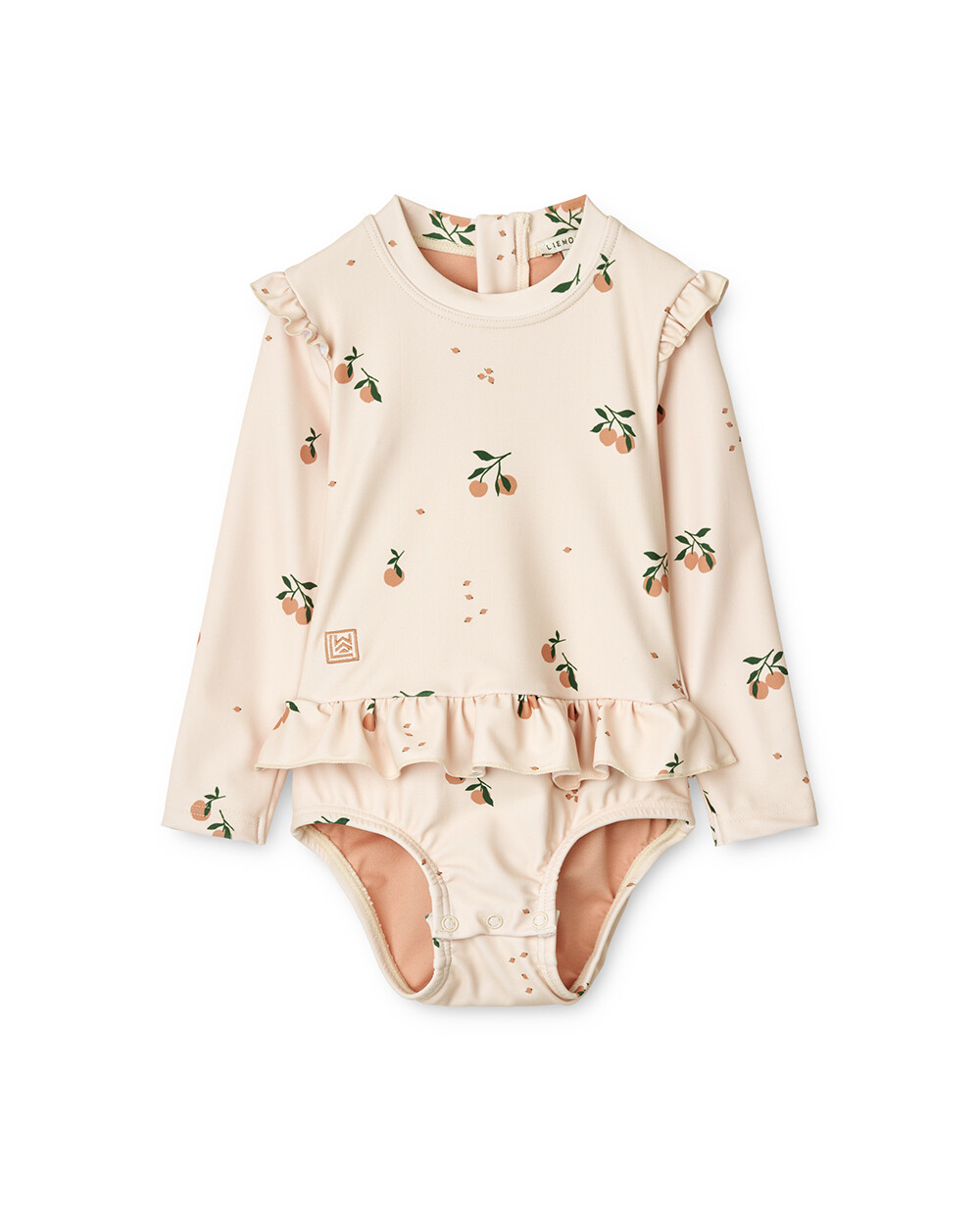 Sleeved swimsuit Sille peaches  Liewood