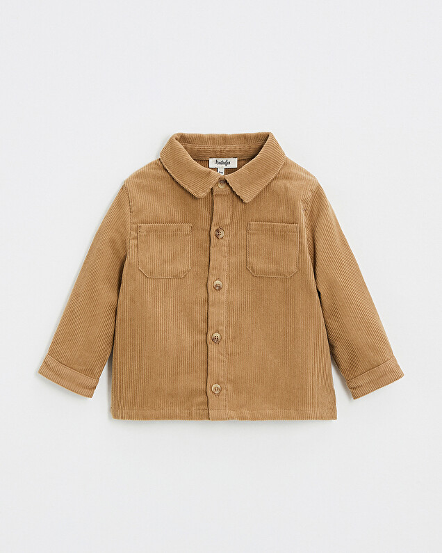 Corduroy shirt Caramel color  Natalys