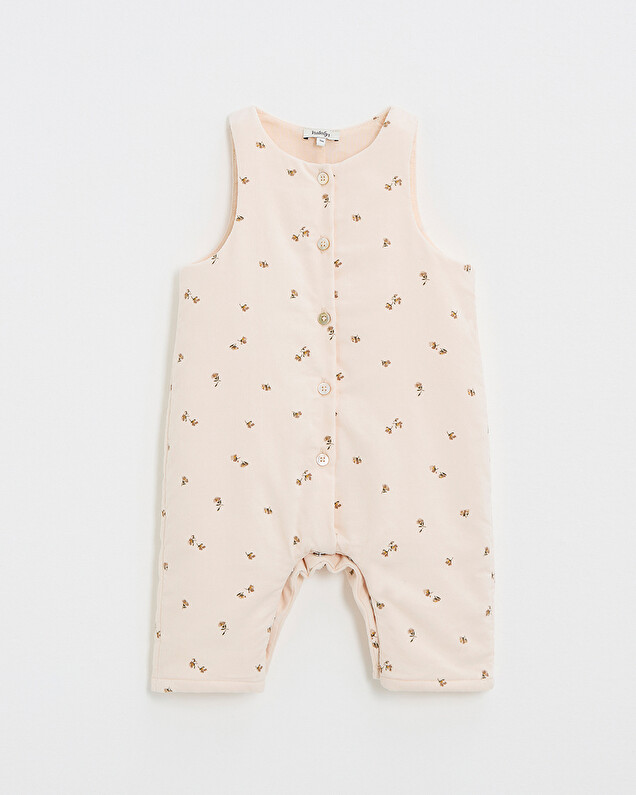 Long printed jumpsuit Semi-flower print  Natalys