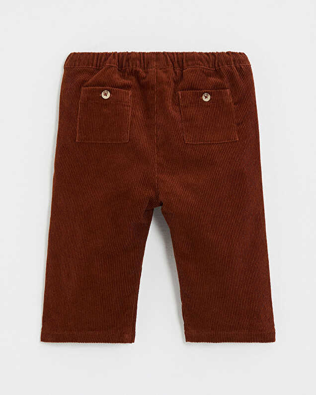 Corduroy pants Brick color  Natalys