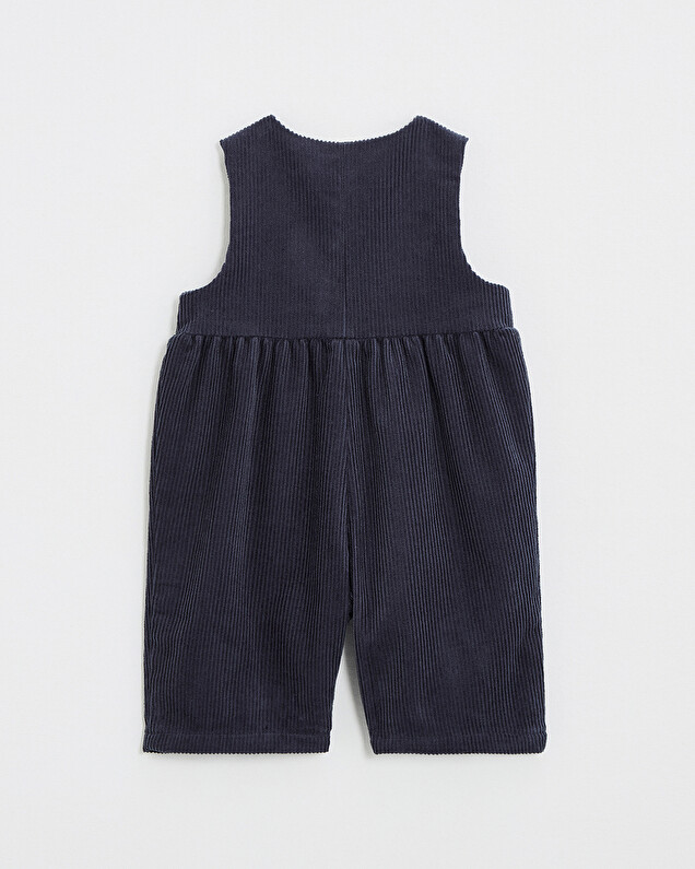 Velvet jumpsuit Night blue color  Natalys