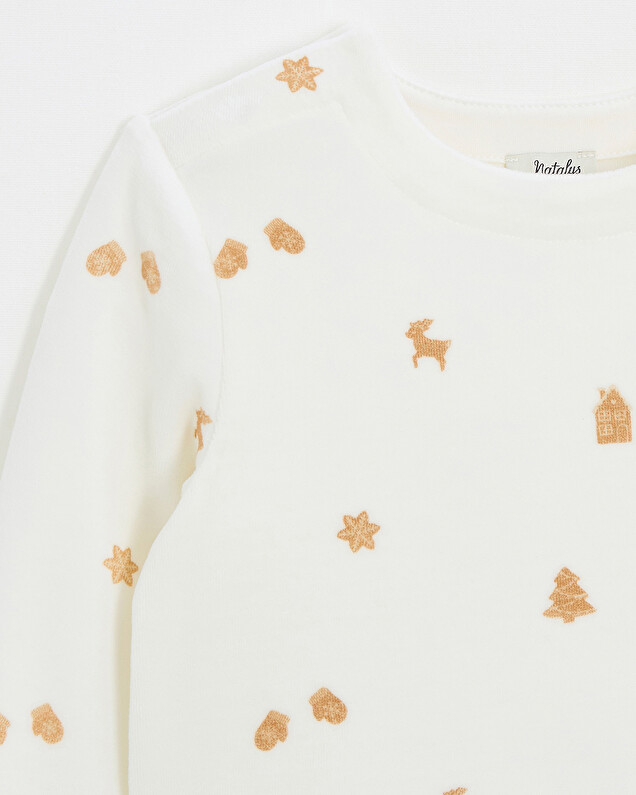 Two-piece printed pajamas Cookie print  Natalys