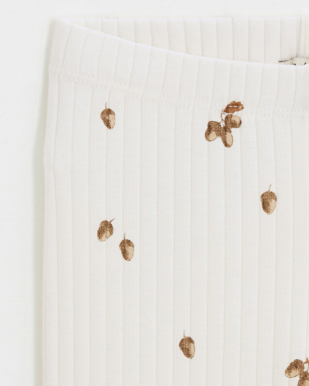 printed ribbed pajamas Autumn print  Natalys