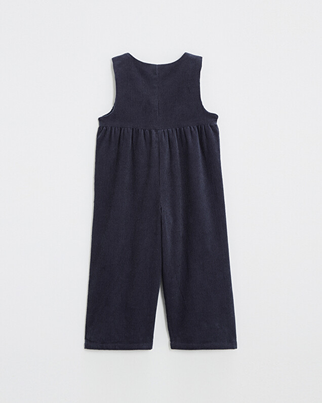 Velvet jumpsuit Night blue color  Natalys