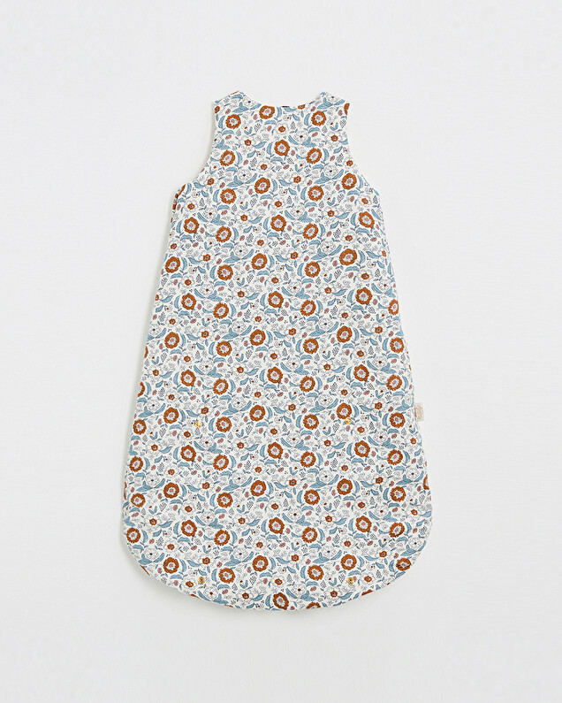 Printed sleeping bag Folk flower print  Natalys