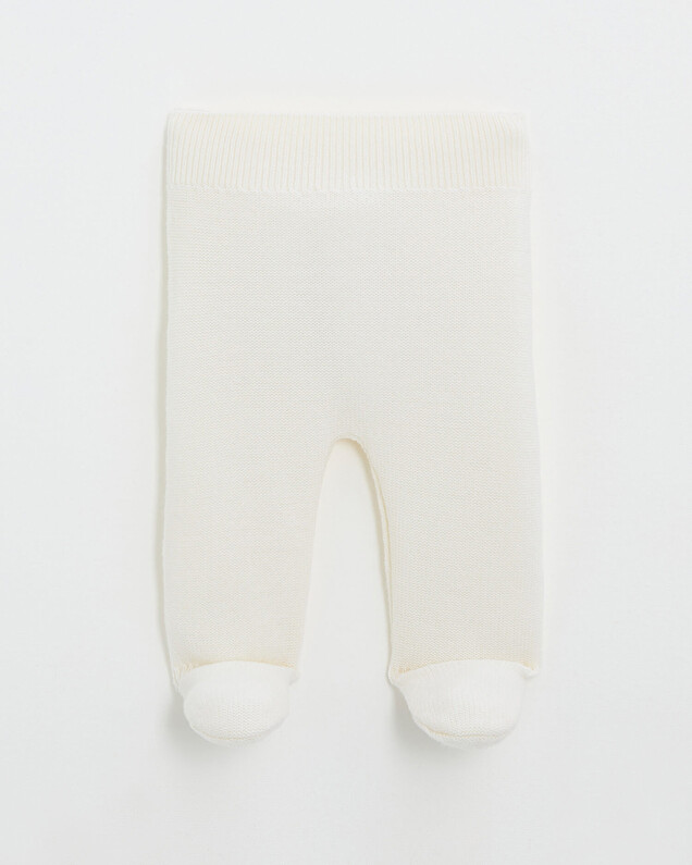Merino wool set Ecru color  Natalys