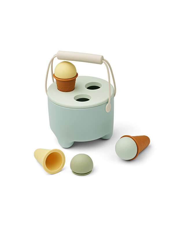 Built-in toy Fleur ice cream blue color  Liewood