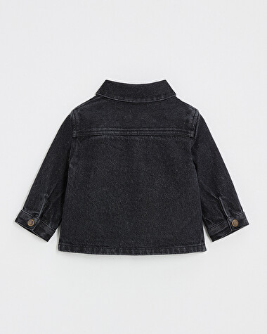 Denim shirt Charcoal gray color  Natalys