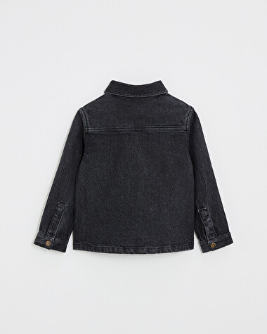 Denim shirt Charcoal gray color  Natalys