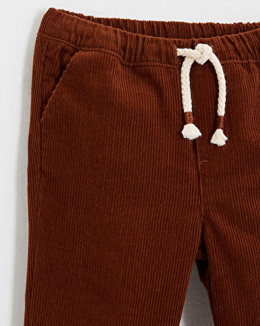 Corduroy pants Brick color  Natalys