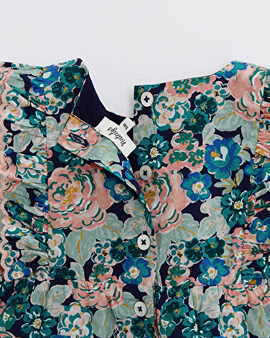 Printed jumpsuit Large flower print  Natalys