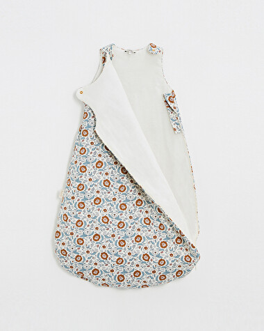 Printed sleeping bag Folk flower print  Natalys