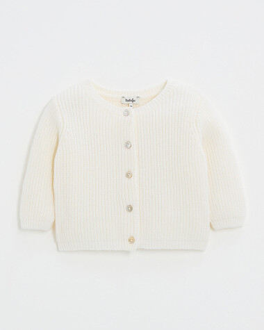 Merino wool vest Ecru color  Natalys