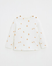 Printed long-sleeved t-shirt Cookie print  Natalys