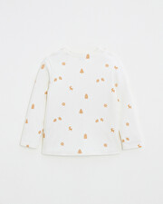Printed long-sleeved t-shirt Cookie print  Natalys