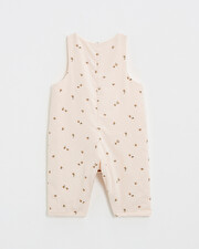 Long printed jumpsuit Semi-flower print Natalys