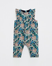 Printed jumpsuit Large flower print  Natalys