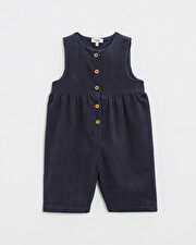 Velvet jumpsuit Night blue color  Natalys