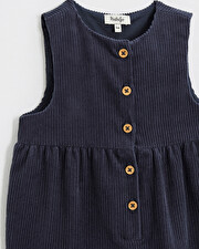 Velvet jumpsuit Night blue color  Natalys