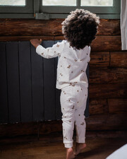 printed ribbed pajamas Autumn print  Natalys