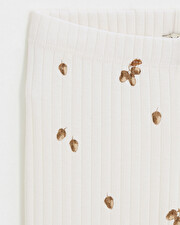 printed ribbed pajamas Autumn print  Natalys