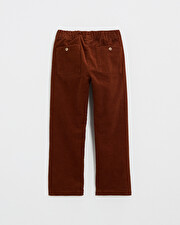 Corduroy pants Brick color  Natalys
