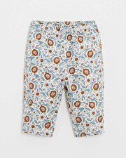 Two-piece printed pajamas Folk flower print  Natalys