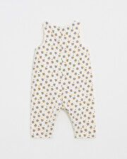 Corduroy jumpsuit Gold button print Natalys