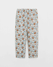Two-piece printed pajamas Folk flower print  Natalys