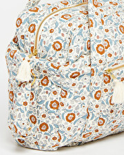 Floral print diaper bag Folk flower print  Natalys