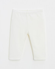 Two-piece pajamas in smocked velvet Ecru color Natalys